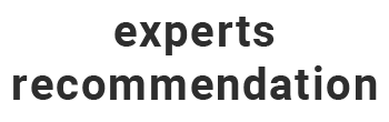 experts recommendation